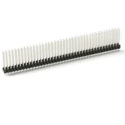 2x40 Pin 2.54 mm Pitch Male Berg Strip Straight Double Row Header Connector