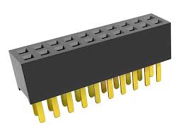 2x40 Pin 2.54mm Pitch Female Berg Strip Straight Double Row Header Connector