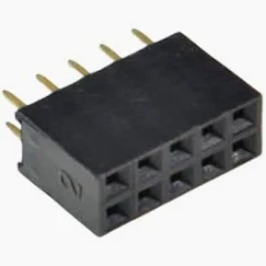 2x40 Pin 2.54mm Pitch Female Berg Strip Straight Double Row Header Connector