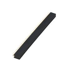 2x40 Pin 2.54mm Pitch Female Berg Strip Straight Double Row Header Connector