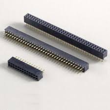 2x40 Pin 2.54mm Pitch Female Berg Strip Straight Double Row Header Connector