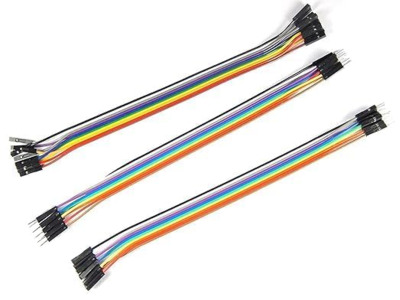 30-Piece Breadboard Jumper Wire Kit | Male-to-Male Connecting Wires for Arduino, ESP32 & Raspberry Pi