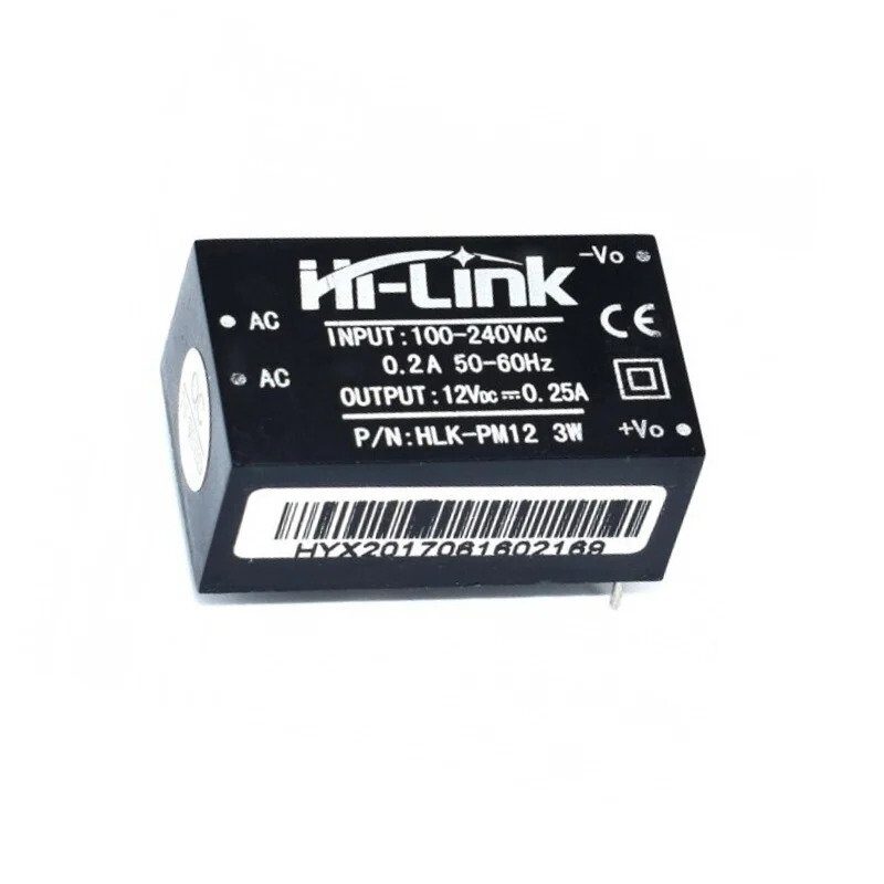 Hi-Link HLK-PM12 12V 3W AC-DC Power Supply Module