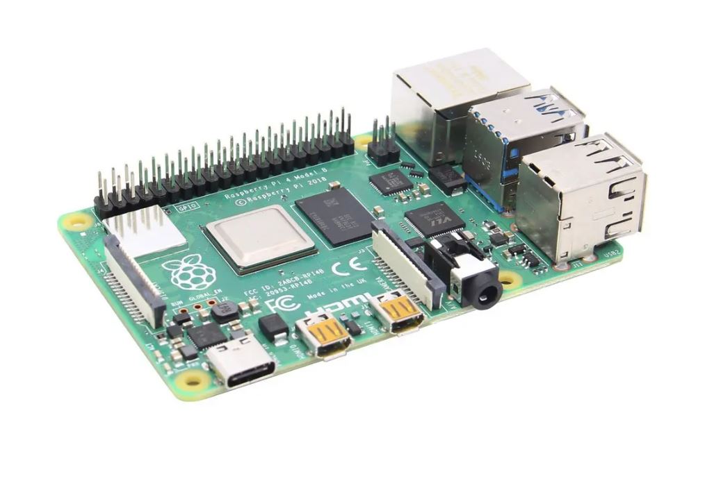 Raspberry Pi 4 Model B (8GB RAM) Single Board Computer with Dual 4K Display Support