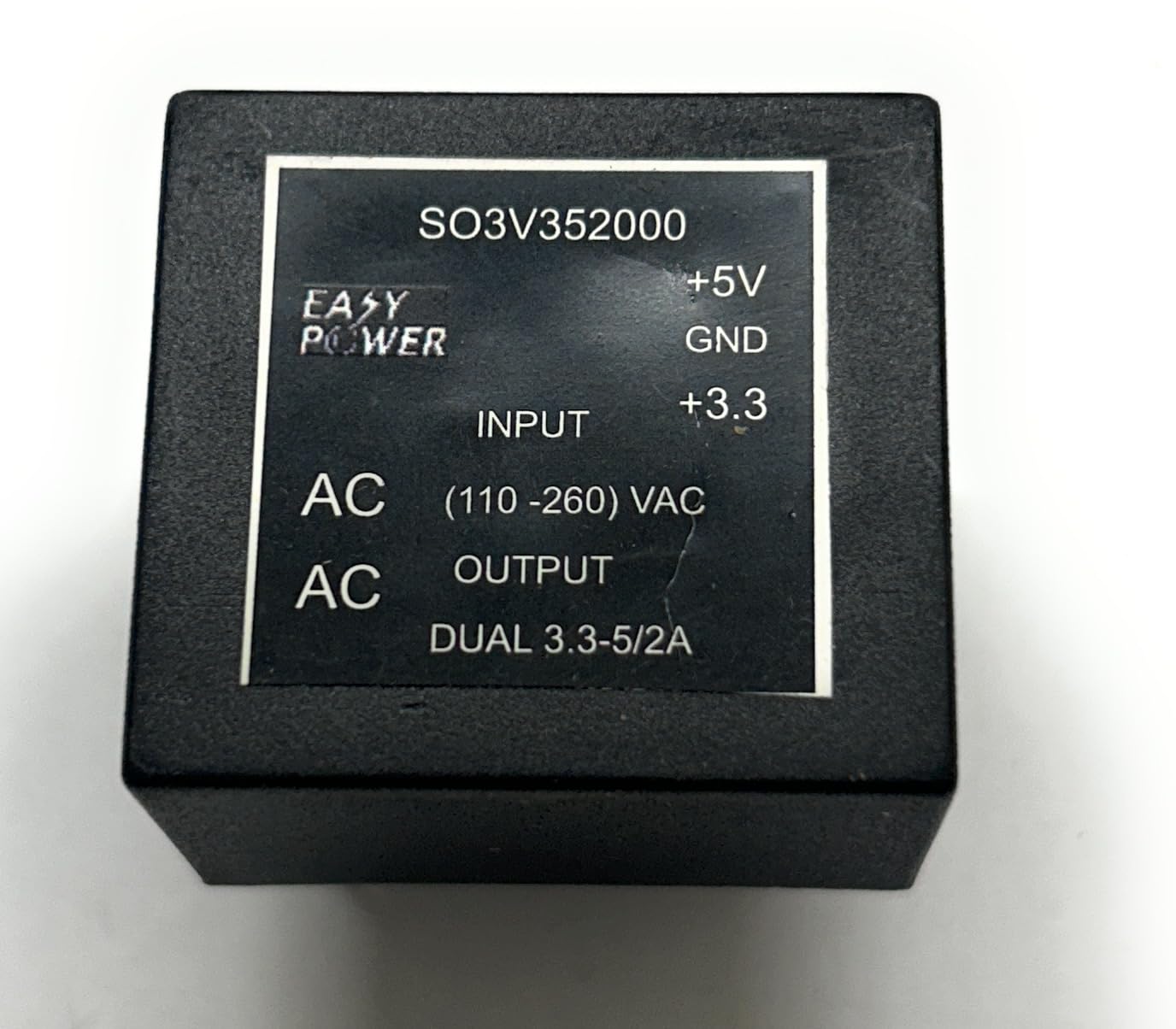 Easy Power 110-260V AC to DC Power Supply Module (3.3V & 5V Output)