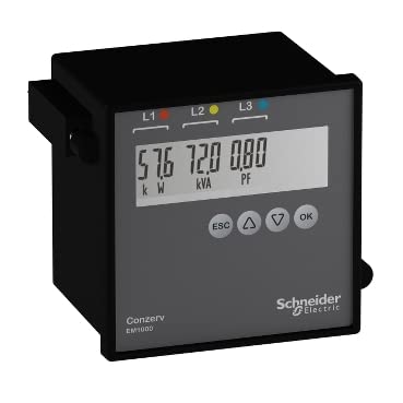 Schneider Electric EM1000 Energy meter Cl 0.5 Pulse LCD