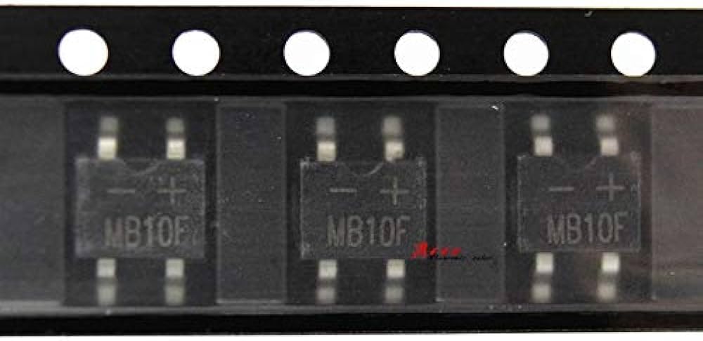 MB10F Bridge Rectifier SMD 0.8A 4 PIN For Electronic Circuit