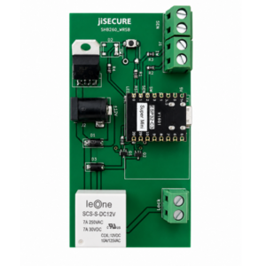 jiSECURE Smart Door Lock Controller PCB, WiFi and Bluetooth Enabled, App-Based Access Control, Android and iOS Support