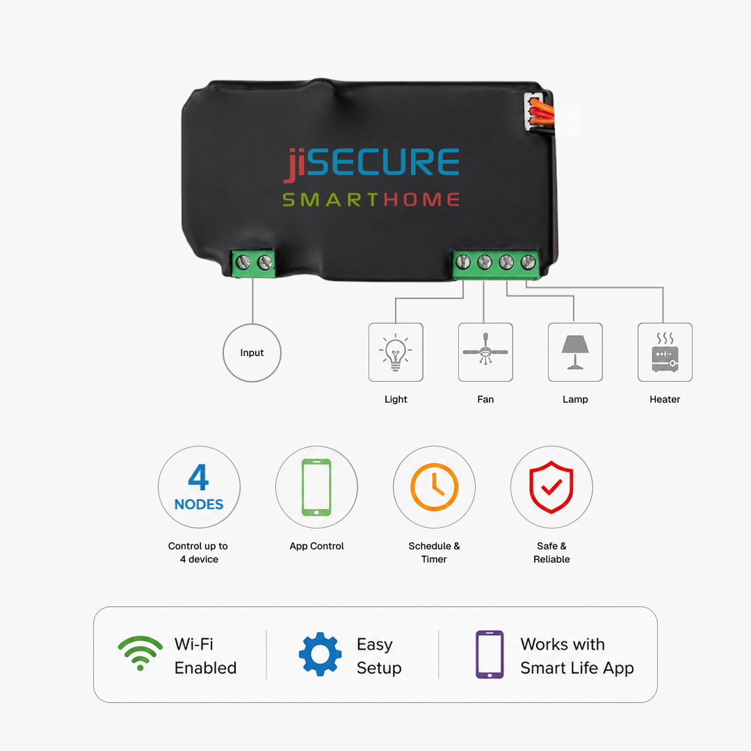 jiSECURE 4 Node Smar...