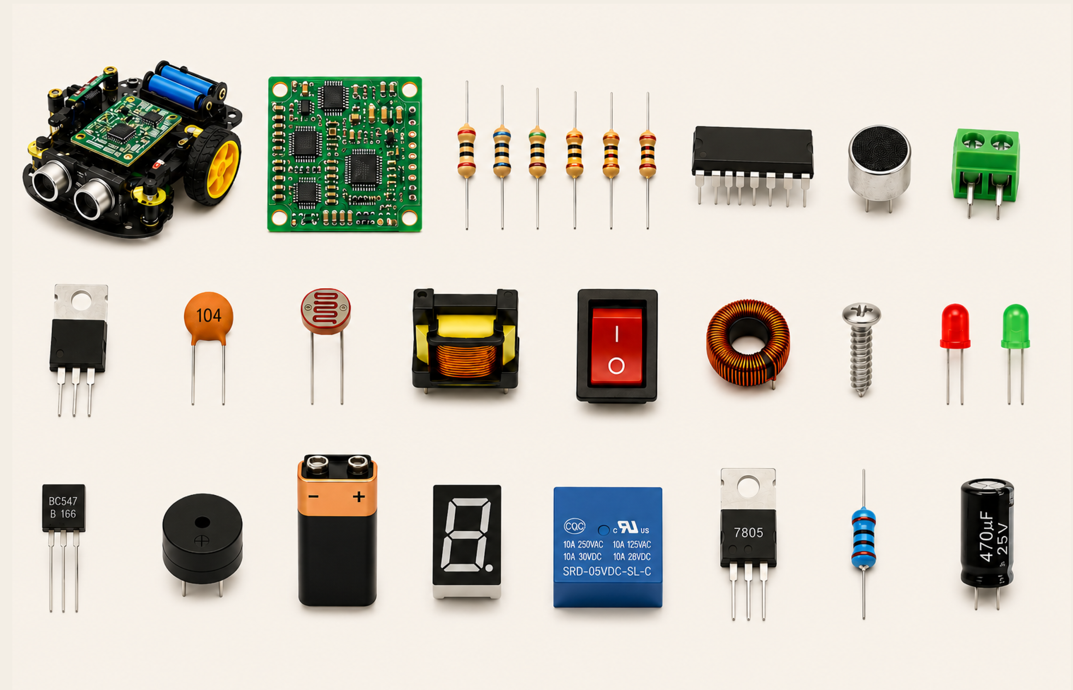 Build, Program, and Explore Robotic Electronic Kits