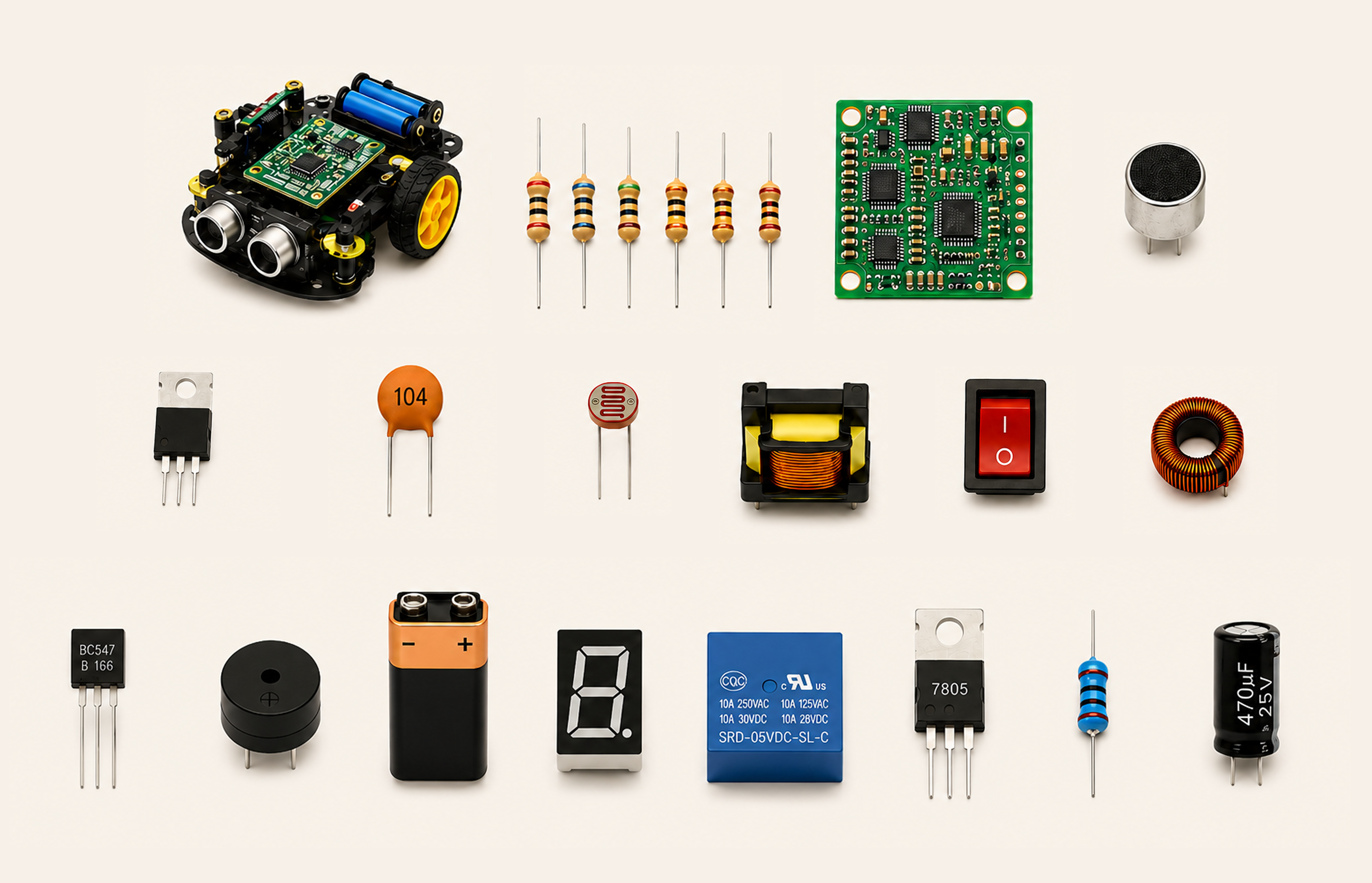 Build, Program, and Explore Robotic Electronic Kits