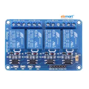 Easy Electronics 4 Channel 5V Relay Module
