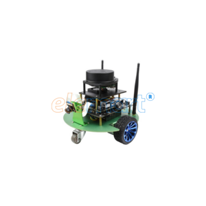  JetBot ROS AI Kit B, Dual Controllers AI Robot, Lidar Mapping, Vision Processing with Jetson Nano Dev Kit