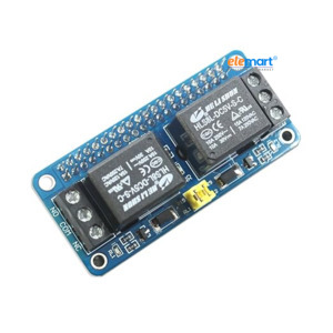 SB Components Zero Relay 2 Channel 5V Relay Shield for Raspberry Pi