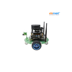  JetBot ROS AI Kit B, Dual Controllers AI Robot, Lidar Mapping, Vision Processing with Jetson Nano Dev Kit