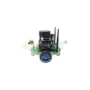  JetBot ROS AI Kit B, Dual Controllers AI Robot, Lidar Mapping, Vision Processing with Jetson Nano Dev Kit