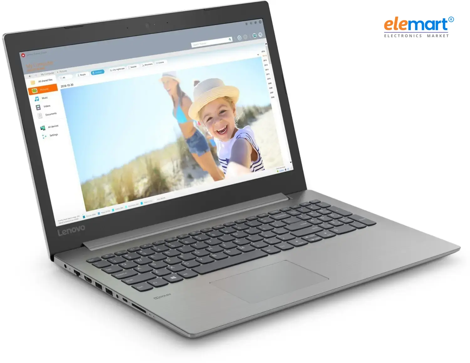 Lenovo Ideapad 330 Intel Core i5 8th Gen 8250U - (8 GB/1 TB HDD/Linux/2 GB Graphics) 330-15IKB Thin and Light Laptop (15.6 Inch, Silver Black, 2.2 kg)