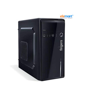 Fingers Desktop PC with MSI B365M PRO-VH Motherboard, Intel Core i7-9700F 9th Gen Processor, 16GB DDR4 RAM (2166 MHz), and 500GB SSD Storage