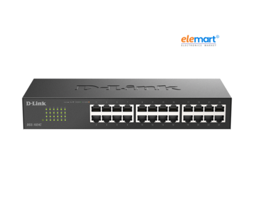 D-Link DGS-1024C 24-Port Gigabit Unmanaged Desktop/Rackmount Switch