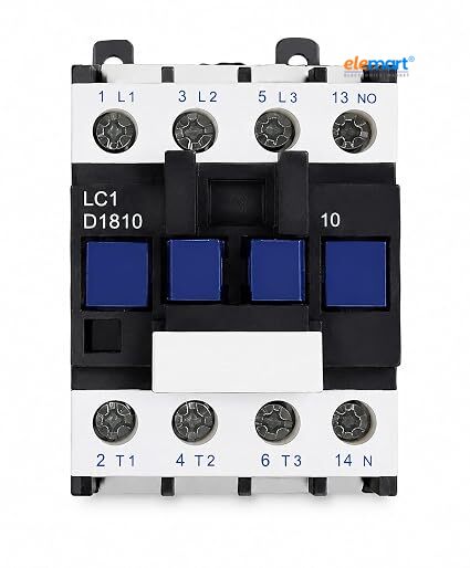 LC1-D1810 3-Pole Heavy-Duty Electrical Contactor – 220V AC Coil for Industrial & Commercial Applications