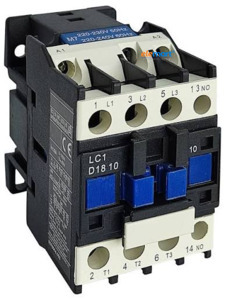 LC1-D1810 3-Pole Heavy-Duty Electrical Contactor – 220V AC Coil for Industrial & Commercial Applications