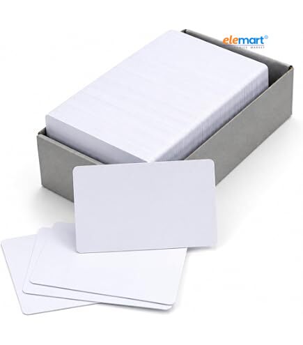 Yorker PVC ID Card Sheets (Pack of 25) – 400 GSM Thin Printable Cards for Canon PIXMA Inkjet Printers