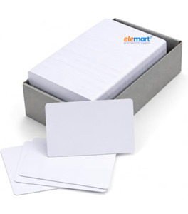 Yorker PVC ID Card Sheets (Pack of 25) – 400 GSM Thin Printable Cards for Canon PIXMA Inkjet Printers