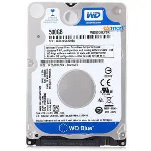 Western Digital (WD) 500GB Laptop Internal Hard Disk Drive – 2.5-Inch SATA HDD