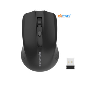 Promate Clix Ergonomic Wireless Optical Mouse