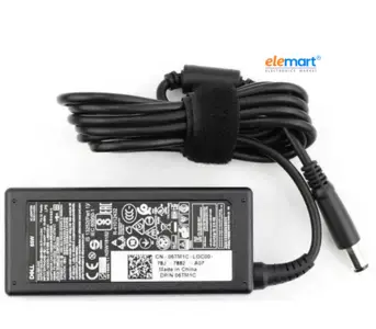 Dell OEM 65W Laptop Power Adapter – 19.5V 3.34A, 7.4mm × 5.0mm Large Pin Connector with Power Cable