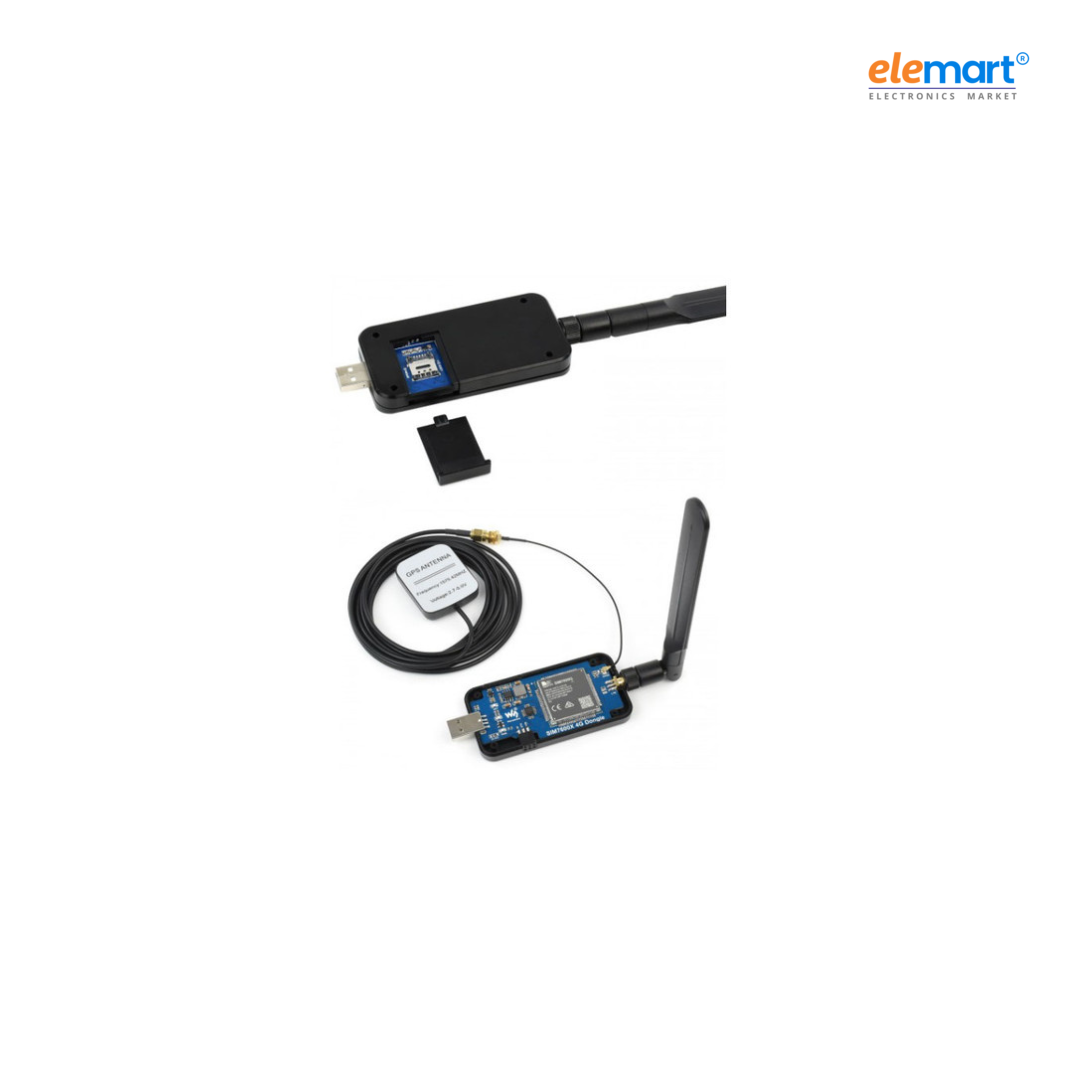 SIM7600G-H 4G DONGLE, GNSS Positioning, Global Band Support