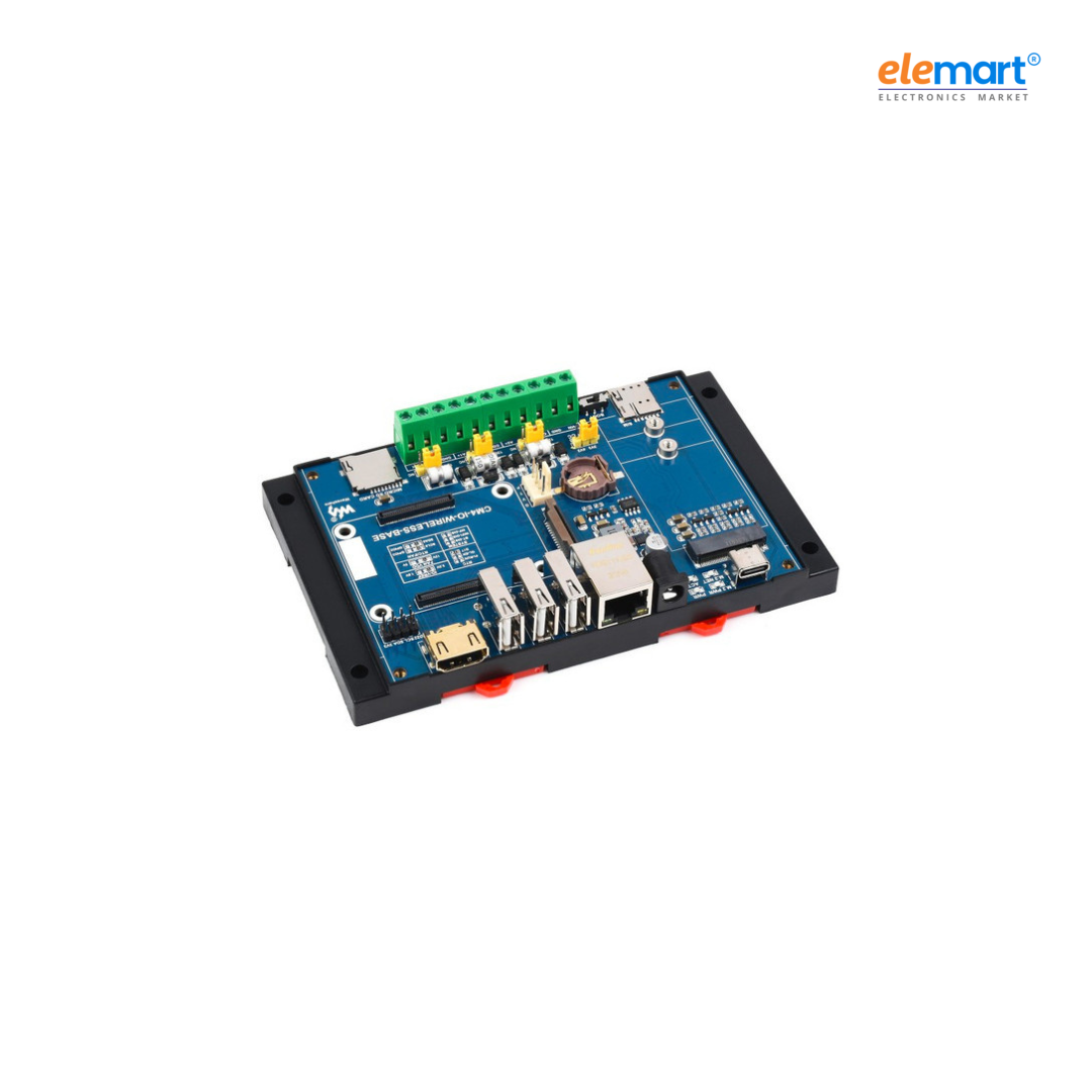Industrial IoT Wireless Expansion Board with SIM7600G-H-PCIE 4G Module for Raspberry Pi Compute Module 4
