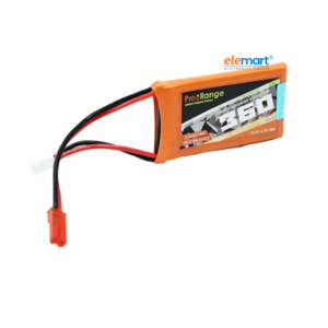 Orange 3.7V 360mAh 30C 1S Lithium Polymer Battery...