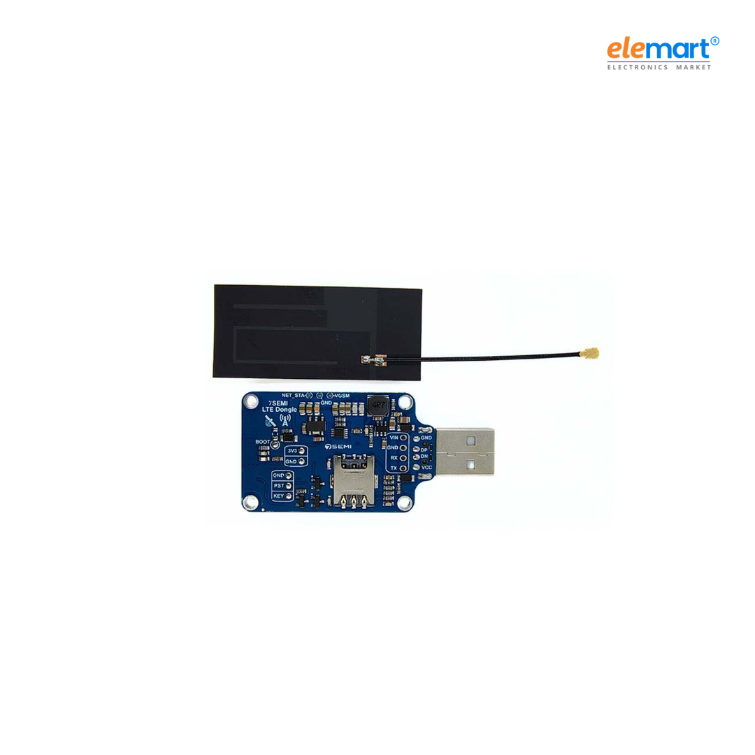 7semi ec200u 4g lte cat 1 dongle, gnss positioning