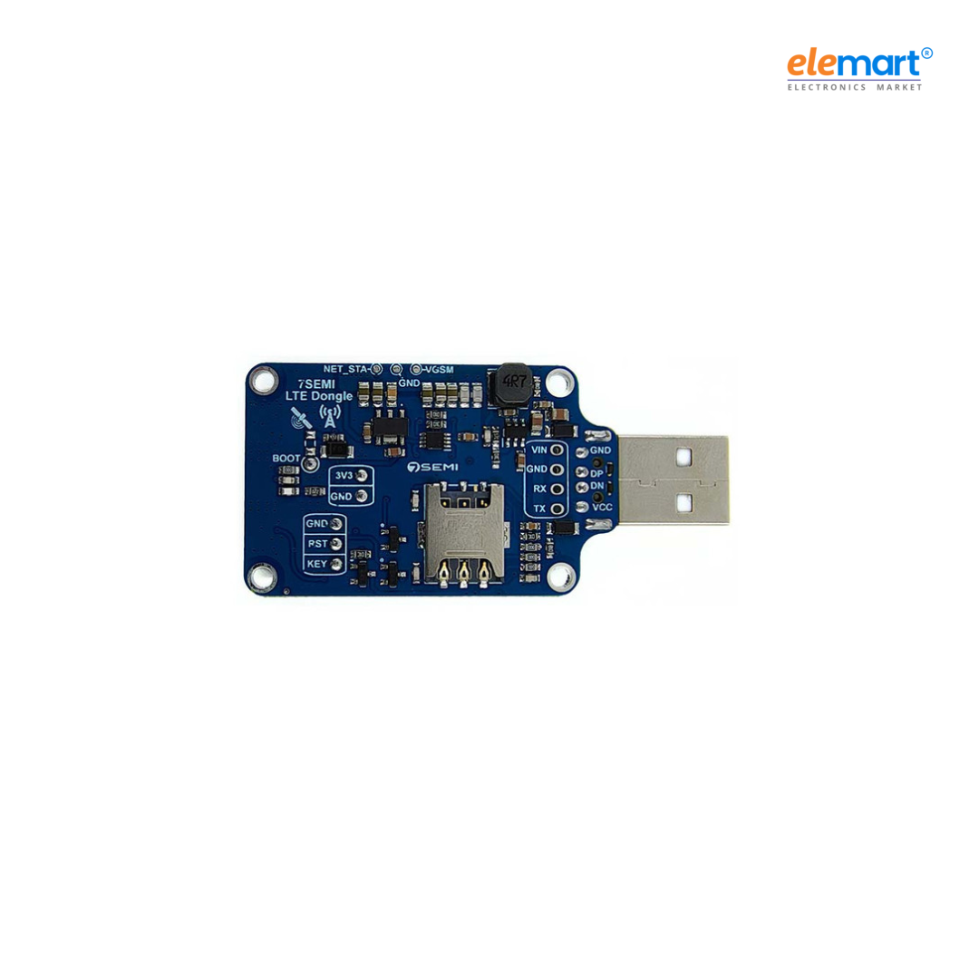 7semi ec200u 4g lte cat 1 dongle, gnss positioning