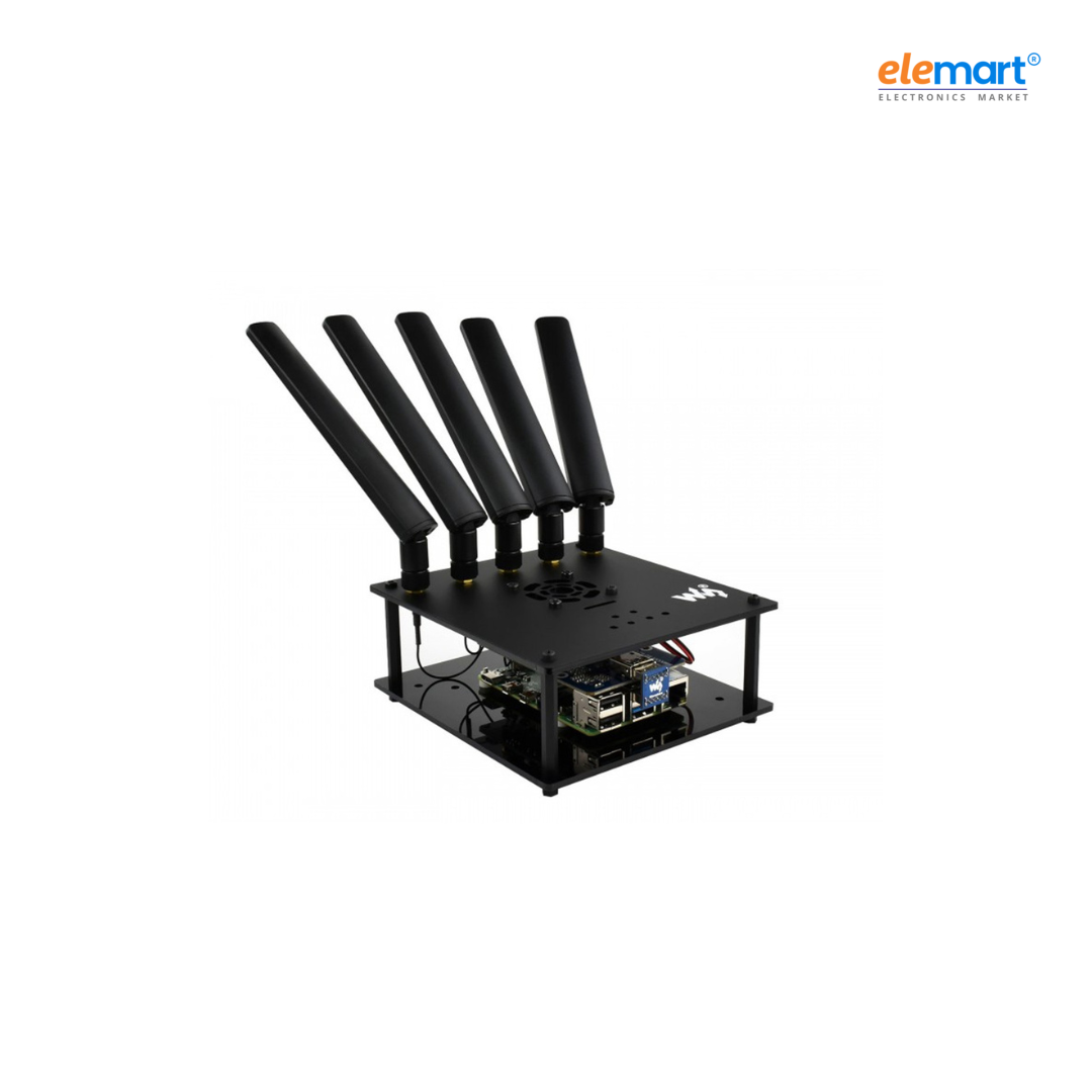 SIM8200EA-M2 5G HAT for Raspberry Pi, 5G/4G/3G Support, Snapdragon X55, Multi Mode Multi Band