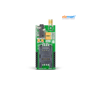GSM2 Click Board M95 GSM/GPRS 3.5mm Audio Connector - MikroE