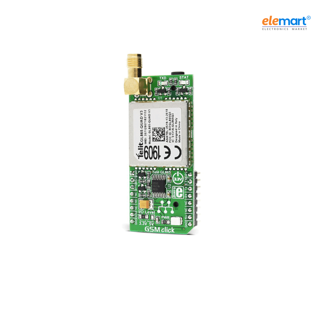 GSM Click Board Telit GL865-QUAD Module - MikroE