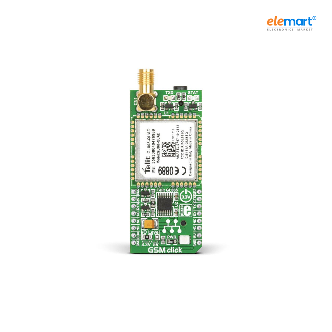 GSM Click Board Telit GL865-QUAD Module - MikroE