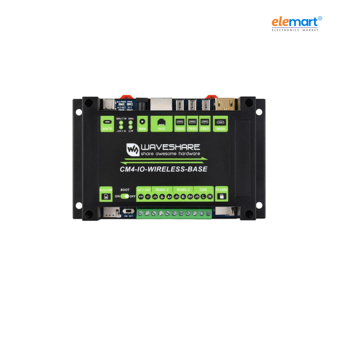 Industrial IoT Wireless Expansion Hat for Raspberry Pi Compute Module 4 (Base Board)