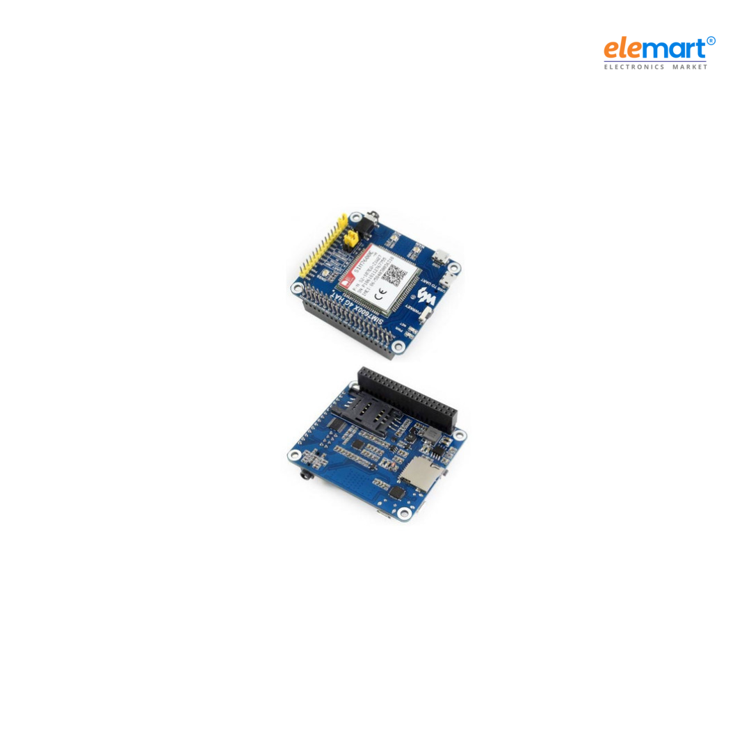 4G/3G/2G/GSM/GPRS/GNSS HAT for Raspberry Pi, LTE CAT4, SIM7600E-H
