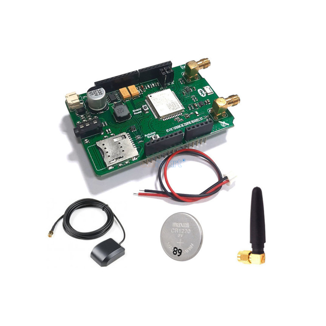7Semi MC60 GSM/GPRS/GPS Arduino Shield - Quad-band