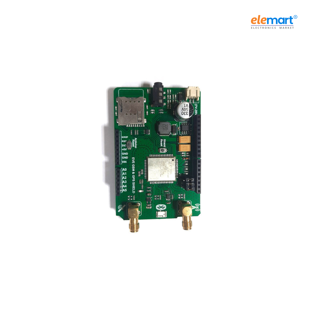 7Semi MC60 GSM/GPRS/GPS Arduino Shield - Quad-band