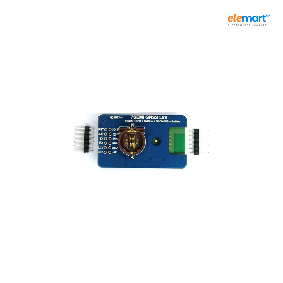 7Semi L89HA Breakout Multi-GNSS engines for GPS, IRNSS, GLONASS, BeiDou, Galileo and QZSS