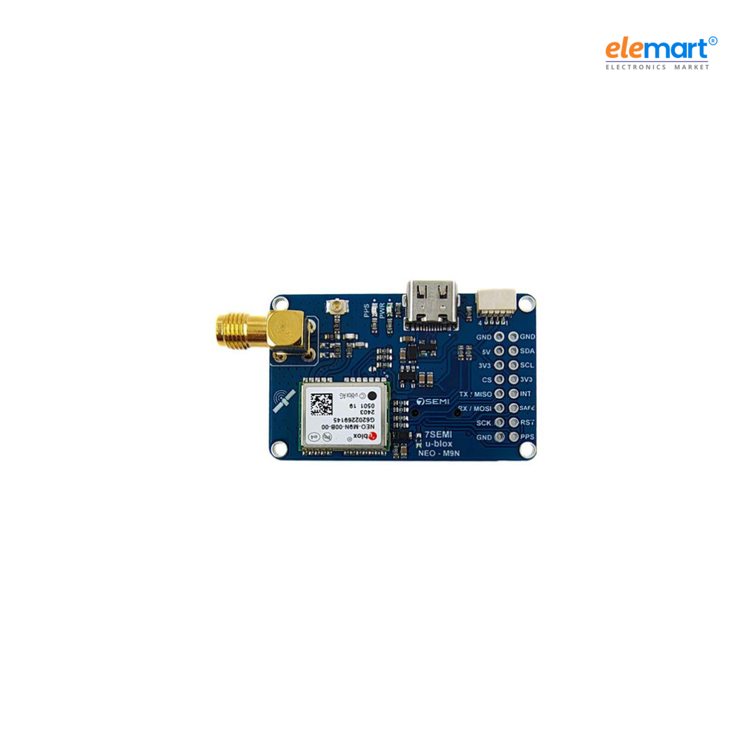 7Semi NEO-M9N GPS Breakout, Precision GNSS Positioning