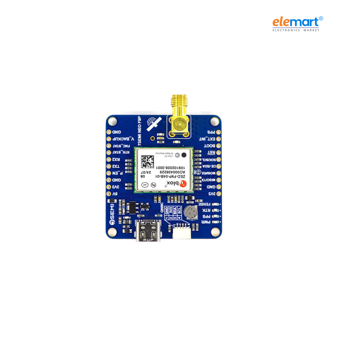 7Semi ZED-F9P Dual-band GNSS RTK SMA Modem