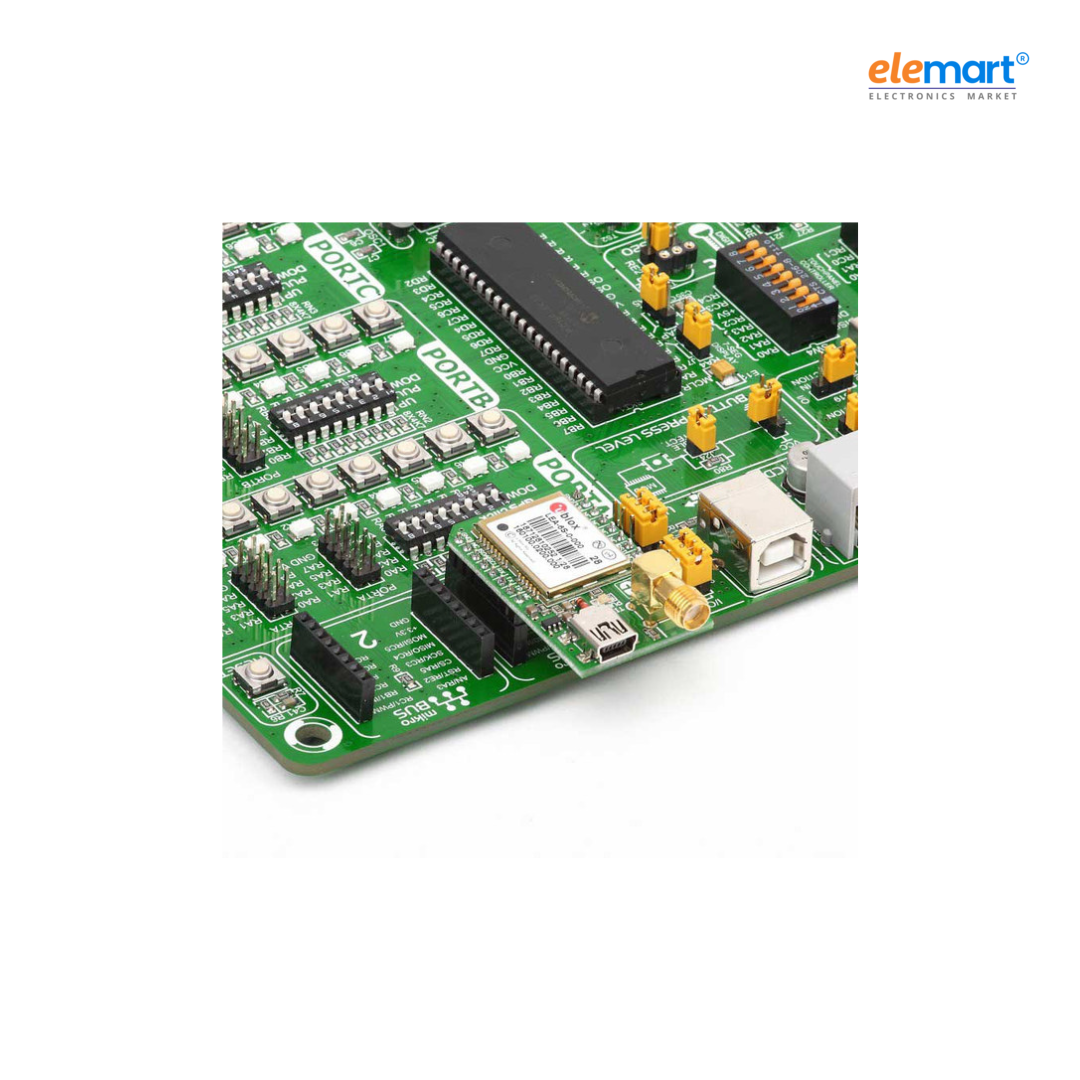 GPS Click Board u-blox LEA-6S - MikroE