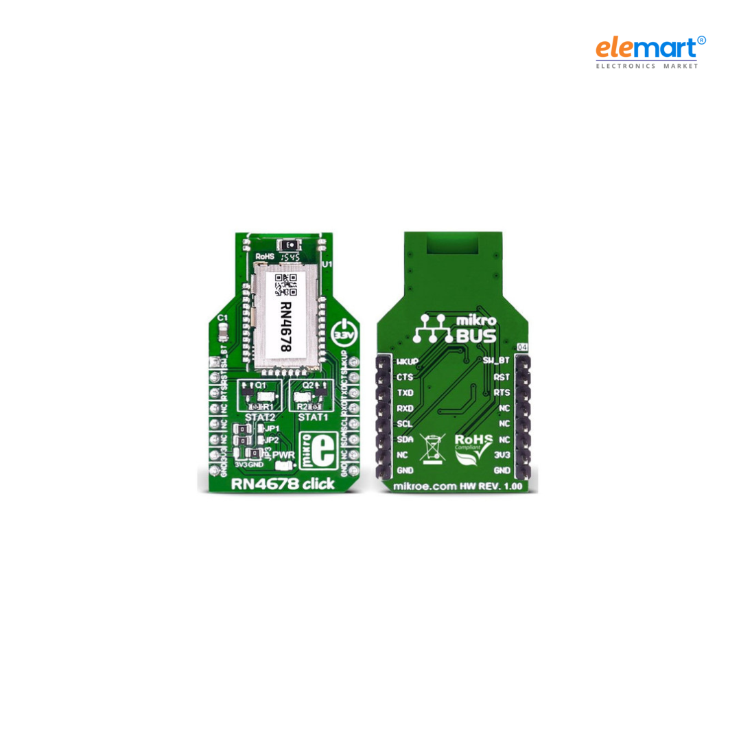 RN4678 Click Board Bluetooth 4.2 Dual Mode - MikroE