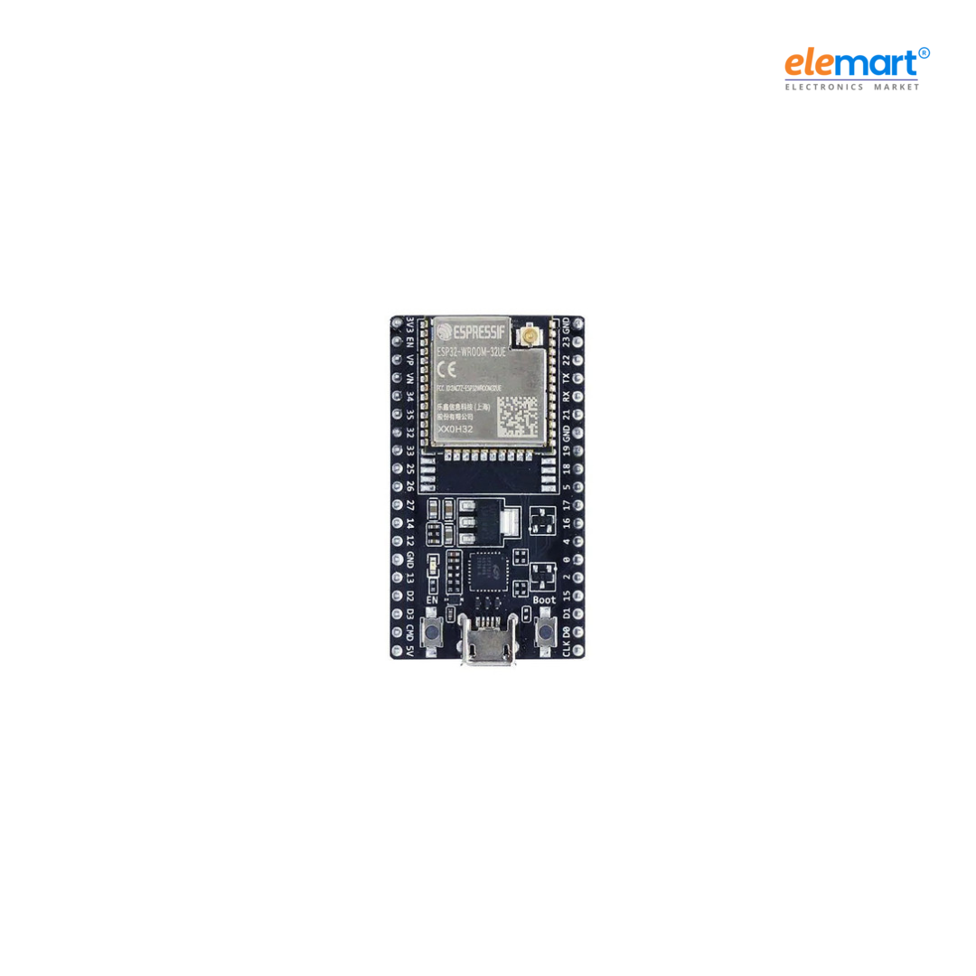 ESP32-DEVKITC-32UE - ESP32-WROOM-32UE Development Board 4 MB Flash IPEX Antenna