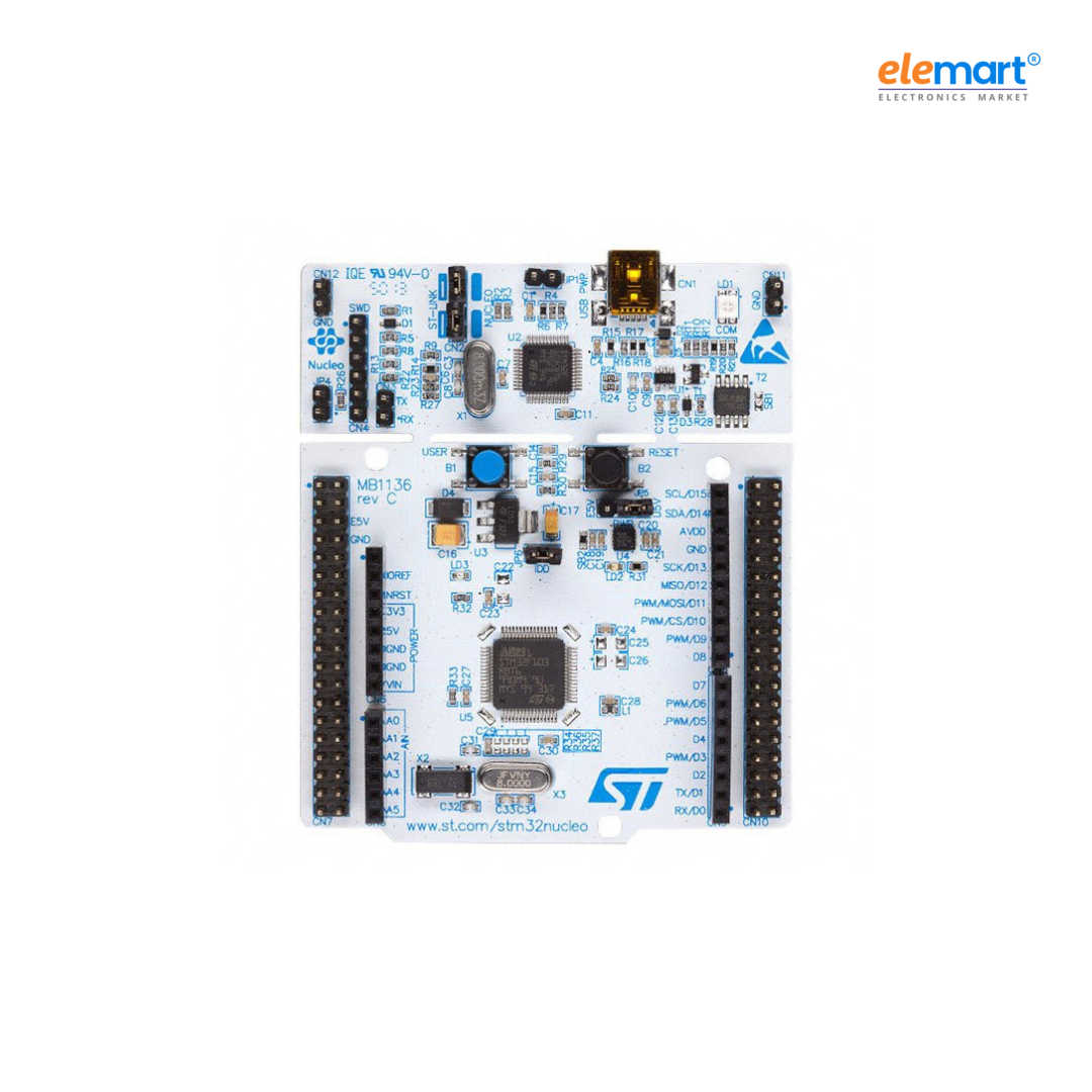 NUCLEO-F401RE - STM32 Nucleo-64 STM32F401RE Development Board, Arduino/ST Morpho Connectivity
